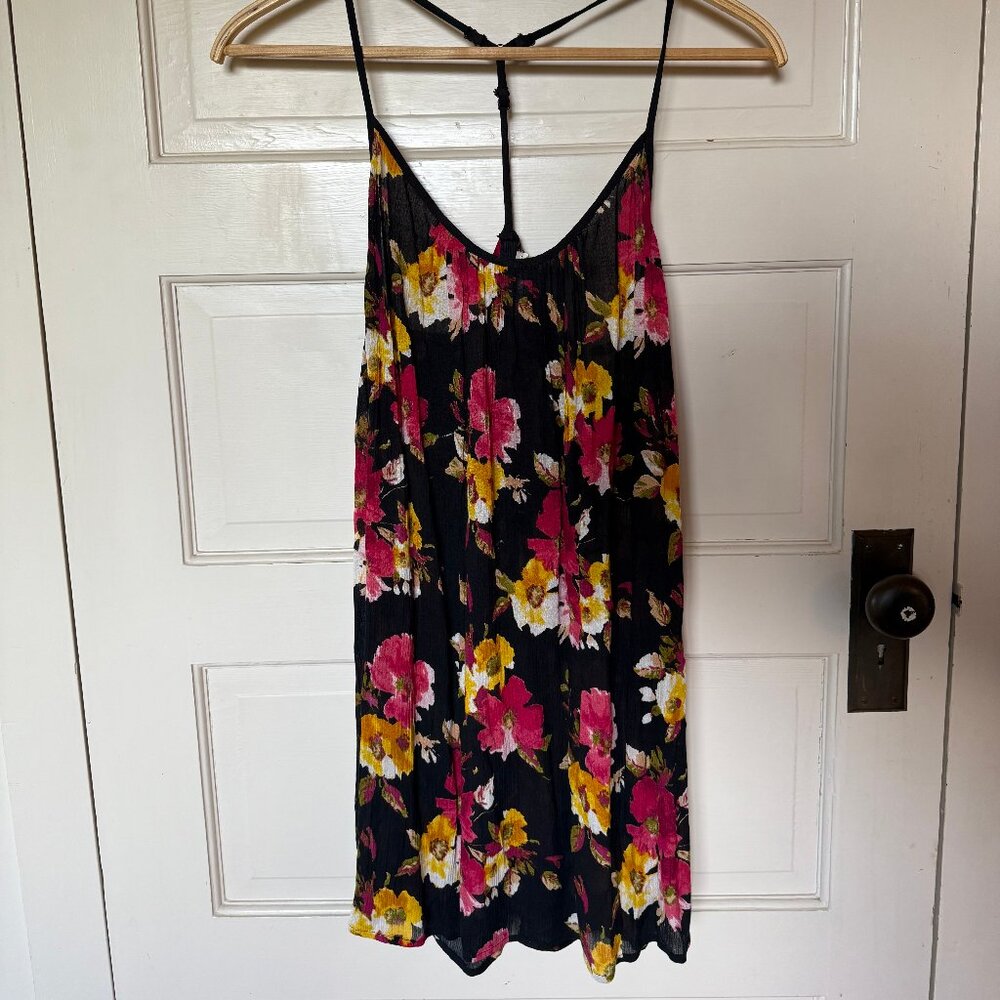 Floral Mini Slip Dress